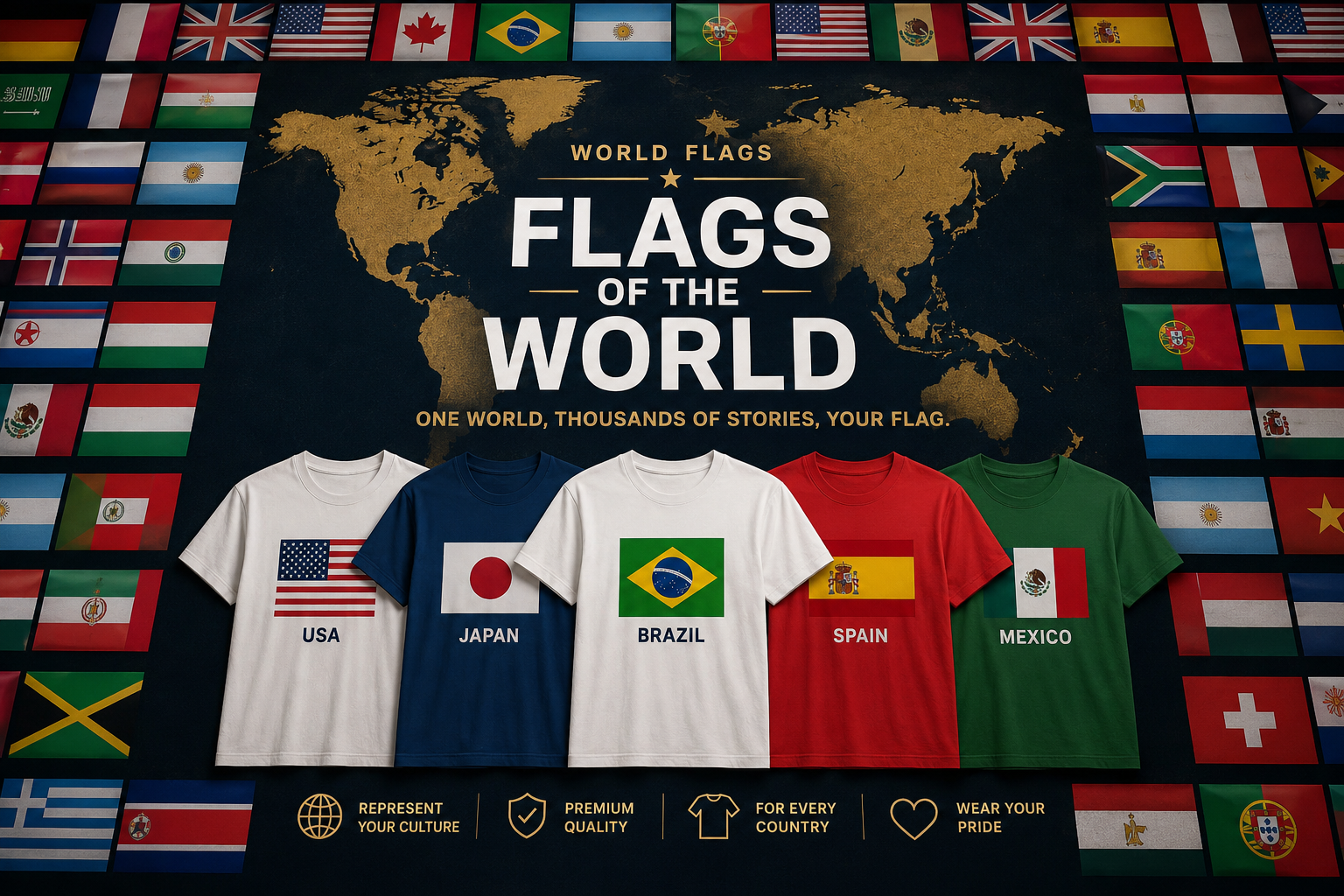 Worldwide fan soccer jersey by EPIC INFINITY BC